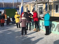 Накануне, на катках по всей стране, прошли соревнования по конькобежному спорту «Лед надежды нашей» 