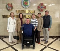 Заместитель председателя Общественной палаты города Магнитогорска Елена Фасахова приняла участие в выездном приеме военнослужащих в Военном госпитале Минобороны Мандрыка П.В